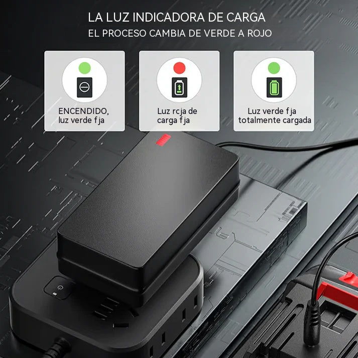 🔥Descuento del 55% por tiempo limitado🔥 Adaptador universal para cargador de baterías de litio de alta eficiencia