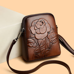 👜Nuevo bolso bandolera/de hombro de piel suave de doble capa