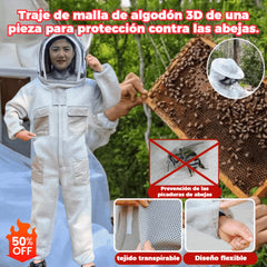【M-2XL】🐝Mono de abeja confeccionado en malla de algodón 3D