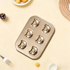 🧁🍰Molde para hornear de acero al carbono con revestimiento antiadherente 🍩 | Varias formas · Revestimiento antiadherente de grado alimenticio · Fácil de limpiar · Distribución uniforme del calor
