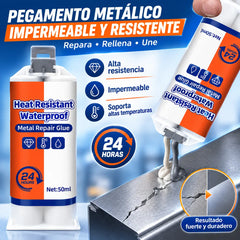 【🔥2 juego】Adhesivo para reparación de metales, adhesivo para reparación de piezas fundidas