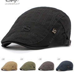 💥【Oferta por tiempo limitado】💥Boina nueva de algodón puro, elegante, con protección solar y transpirable.