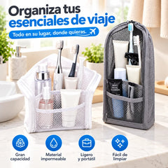 【🔥Compre 1 y obtenga 1 gratis🔥2 piezas】Neceser de viaje portátil, ligero e impermeable.