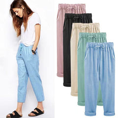 🌺🥰 2025 nuevos pantalones casuales de moda para mujer