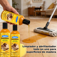 🔥Compra 1 y llévate 1 gratis🔥🧼Limpiador y abrillantador todo en uno para superficies de madera, elimina manchas, previene el polvo y aporta brillo.