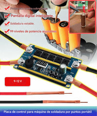 🔥【Placa base + Herramientas de soldadura】🔋Panel de control portátil para soldadura por puntos Z99 | Lápiz de soldadura integrado