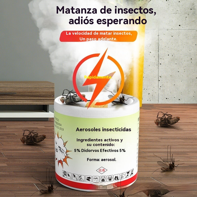 💨 Bomba de Humo Mata Insectos – Elimina Cucarachas y Mosquitos en Toda la Casa