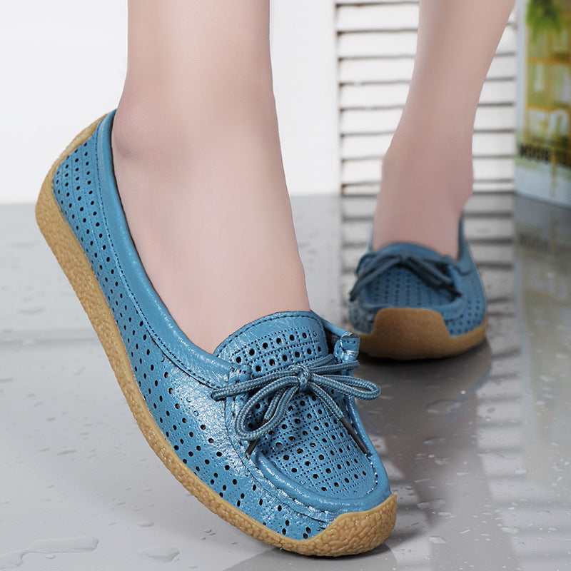 🥰【35-41】2025 nuevos zapatos planos para mujer, suelas suaves, suelas planas, versátiles