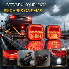 🚦【Universāli 12V/24V】🚦 LED auto piekabes lukturi
