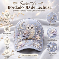 ✨Gorro con bordado 3D de vaca de las Tierras Altas🧢(Transpirable, ligero, cómodo y de corte unisex)