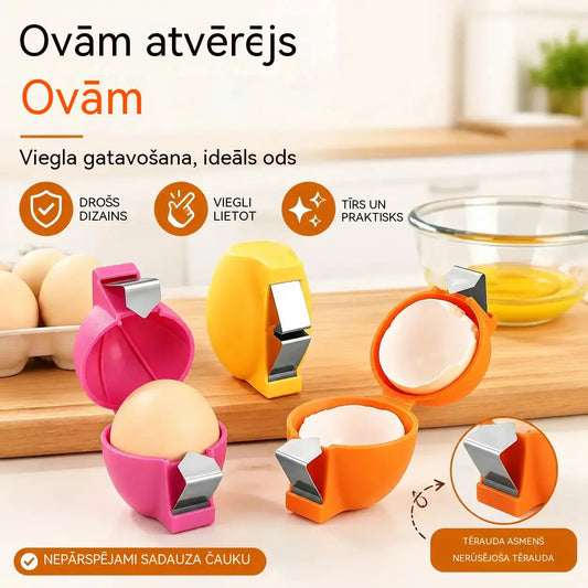 🔥50% atlaide 🔥 3 daļu olu atvērējs 🥚