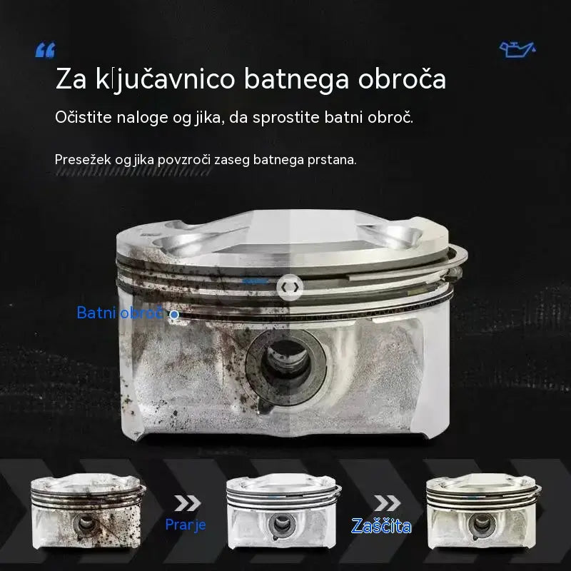⛽️🔥【60 kapsul】Dodatek za čiščenje goriva | Odstranjuje usedline, varčuje z gorivom, izboljšuje moč in čisti katalizator | Združljivo z dizelskim in bencinskim gorivom 🚗✨