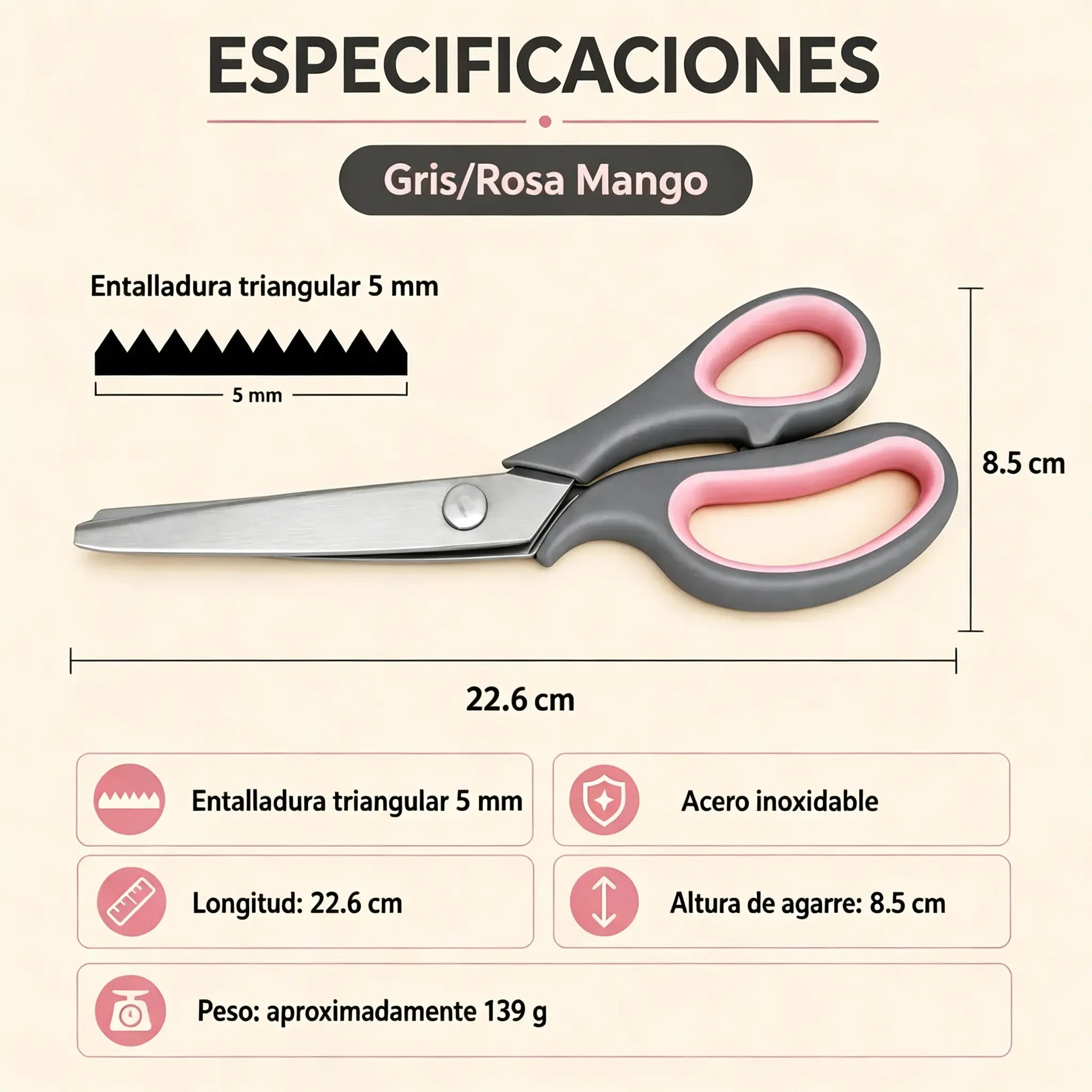 ✂️🧵Tijeras multifuncionales para manualidades, ¡crea encajes exquisitos fácilmente!