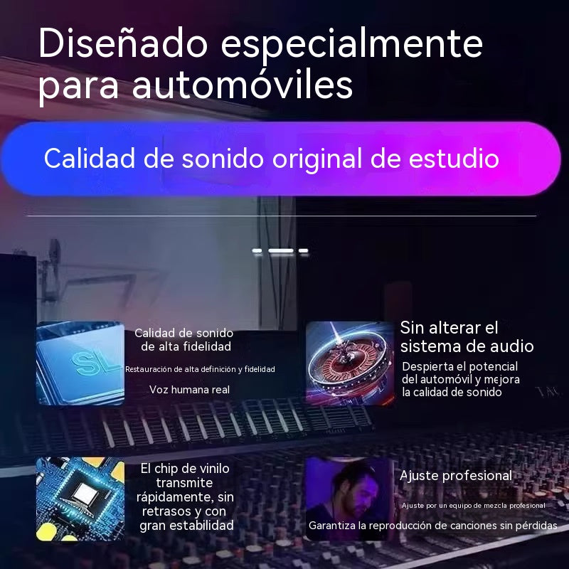 🚗🎵🎵【 32G】 【Unidad flash USB de música】contiene 3000 canciones, 200 MV y efectos de sonido 6D