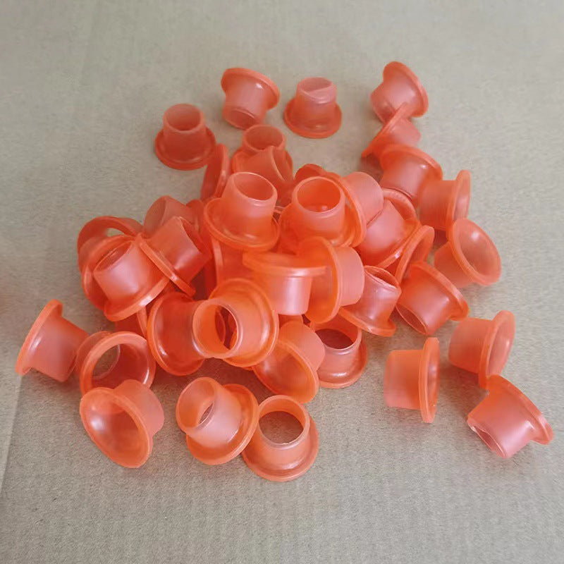 🏠♻️🔌【100 piezas】Sello rápido resistente a altas temperaturas para grifos y válvulas angulares con interfaz de silicona de 4 puntos, no necesita teflón, con junta.