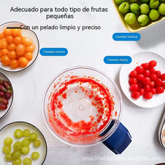 🍇🍎Máquina peladora de frutas doméstica totalmente automática