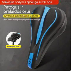 🔥 Paskutinė diena – 50 % nuolaida! Silikoniniai dviračio balnelio užvalkalai: maksimalus komfortas ir visapusiška apsauga.