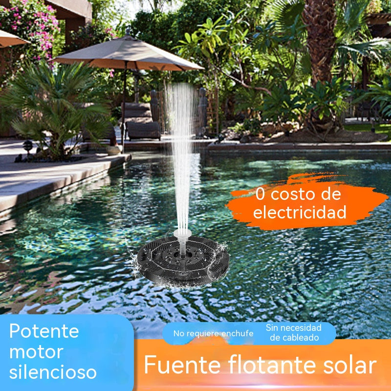 💥Fuente de agua alimentada por energía solar