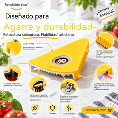 🥳Compra uno y llévate otro gratis🥳✅¡Más de 50.000 unidades vendidas! Abrelatas multifuncional: abre 6 tipos de tapas; cuenta con un diseño antideslizante y un agarre cómodo.