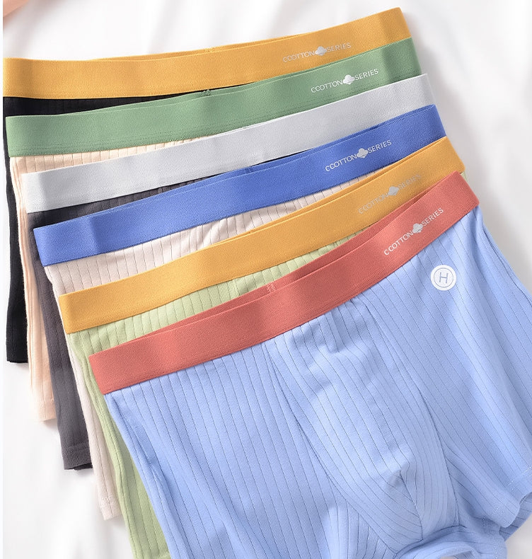 🔥【6 piezas】Calzoncillos bóxer transpirables para hombre