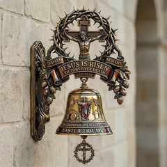 🔔¡El símbolo de fe y esperanza para tu hogar! —— Campana de pared «Triunfo»