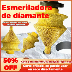 🧰🛠️【38mm/55mm】Broca de diamante multifuncional para biselar