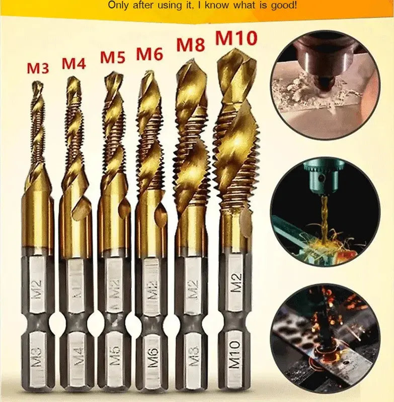 【Osta 6, saa 6 tasuta (12 tk)】 Mitmeotstarbeline puuriterade komplekt