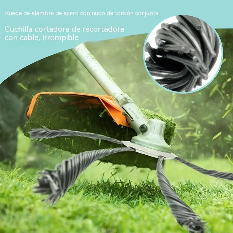 🔥【50% de descuento】🔥Disco de corte para cortacésped de alambre de acero de 6 pulgadas