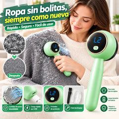 ✨ Quitapelusas eléctrico portátil multifuncional quitapelusas profesional para prendas de lana punto y algodón