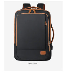 Mochila de viaje de gran capacidad con diseño de separación para ropa húmeda y seca, bolso informal