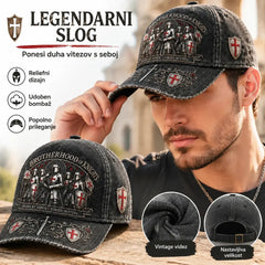 🛡️🧢 Bejzbolska kapa Guardian Knight, nastavljiva, zračna in zaščitna pred soncem.