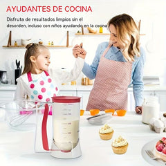 🍰🎂Separador de masa para pasteles, dispensador de tazas medidoras, herramienta de repostería casera de mano