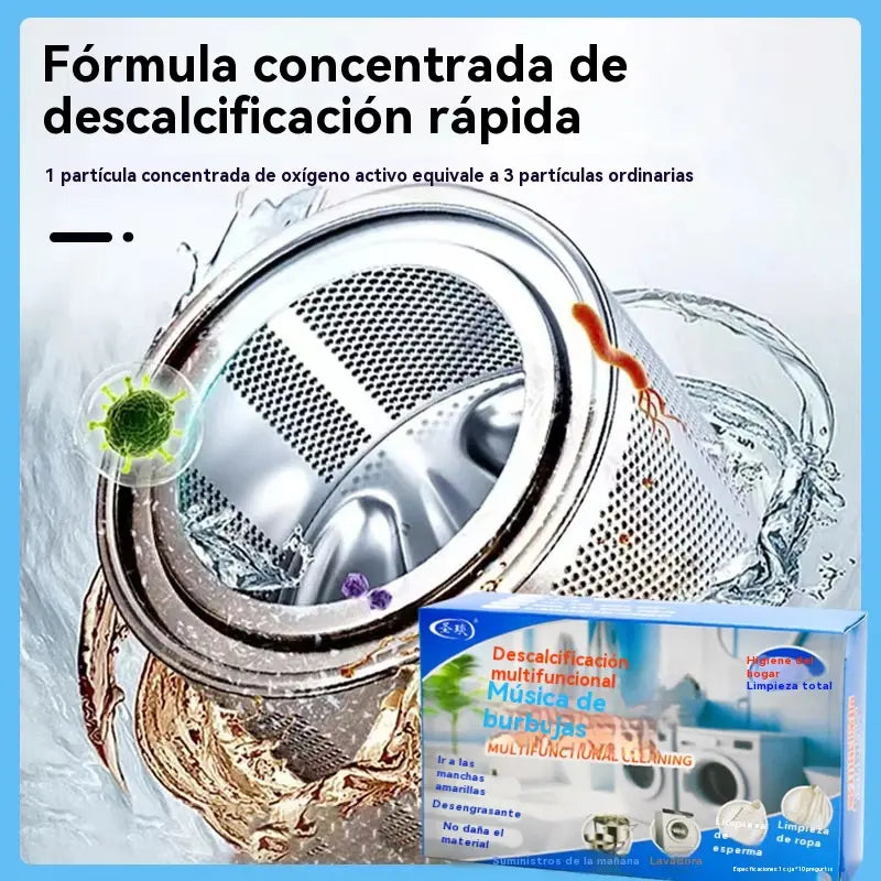 ✨【Limpieza rápida】🔥4 cajas🔥Pastillas de limpieza efervescentes multifuncionales para el hogar