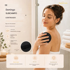 【Paquete de 4】Alfombrilla de ducha exfoliante 🧖‍♀️: exfolia suavemente, desobstruye los poros y revela una piel más luminosa. Material de goma duradero, fácil de enjuagar. ✨🛀
