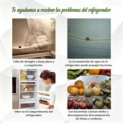 【Compra 1 y llévate 1 gratis】✨Kit de drenaje y limpieza de refrigeradores✨(2 juegos)