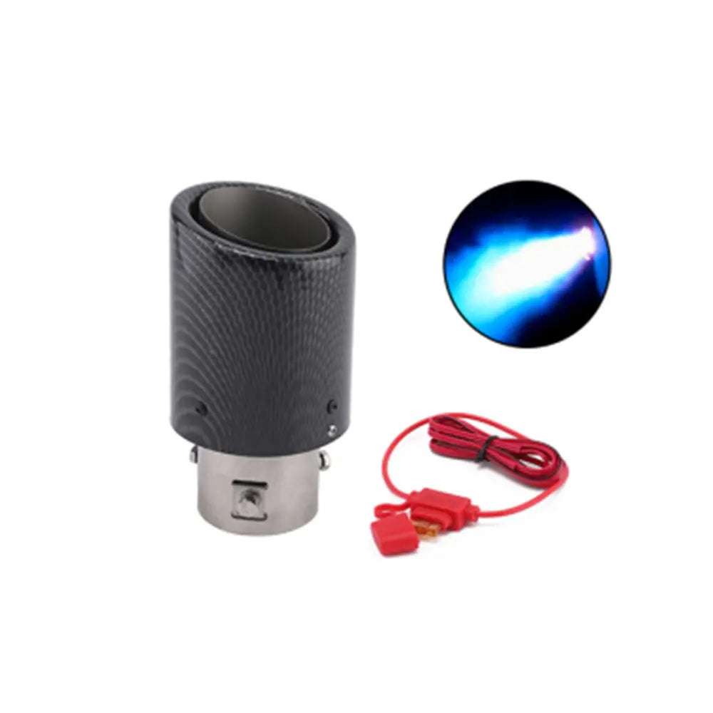 🚗 1 piezas 35 euro 🔥 Luz LED universal para tubo de escape – Un toque de estilo y luminosidad trasera para cualquier trayecto.