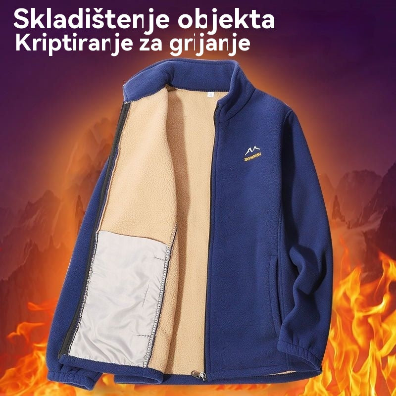 🔥🔥【XL-5XL】Chaqueta de plumas para hombre, gruesa, cálida y cortavientos