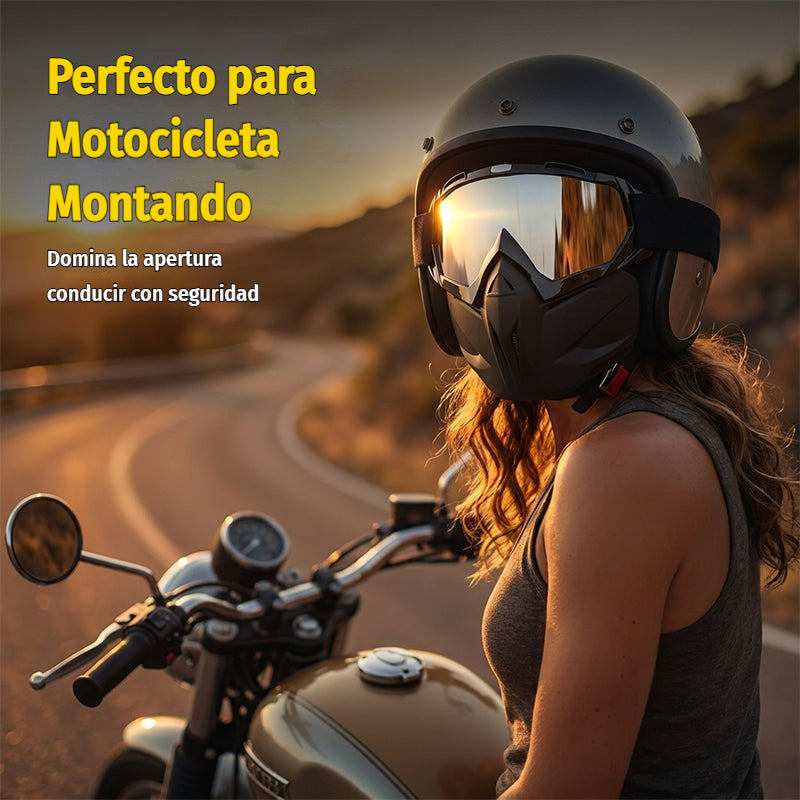 Mascarilla facial completa desmontable