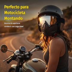 Mascarilla facial completa desmontable