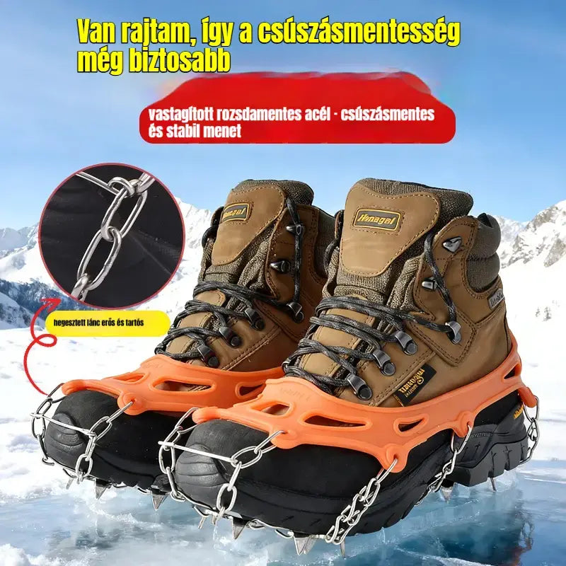 📢📢⏰ Csúszásgátló hágóvas túrabakancsokhoz és cipőkhöz