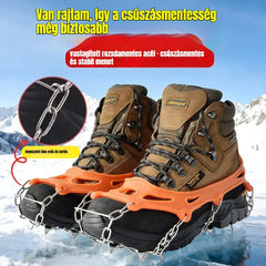 📢📢⏰ Csúszásgátló hágóvas túrabakancsokhoz és cipőkhöz