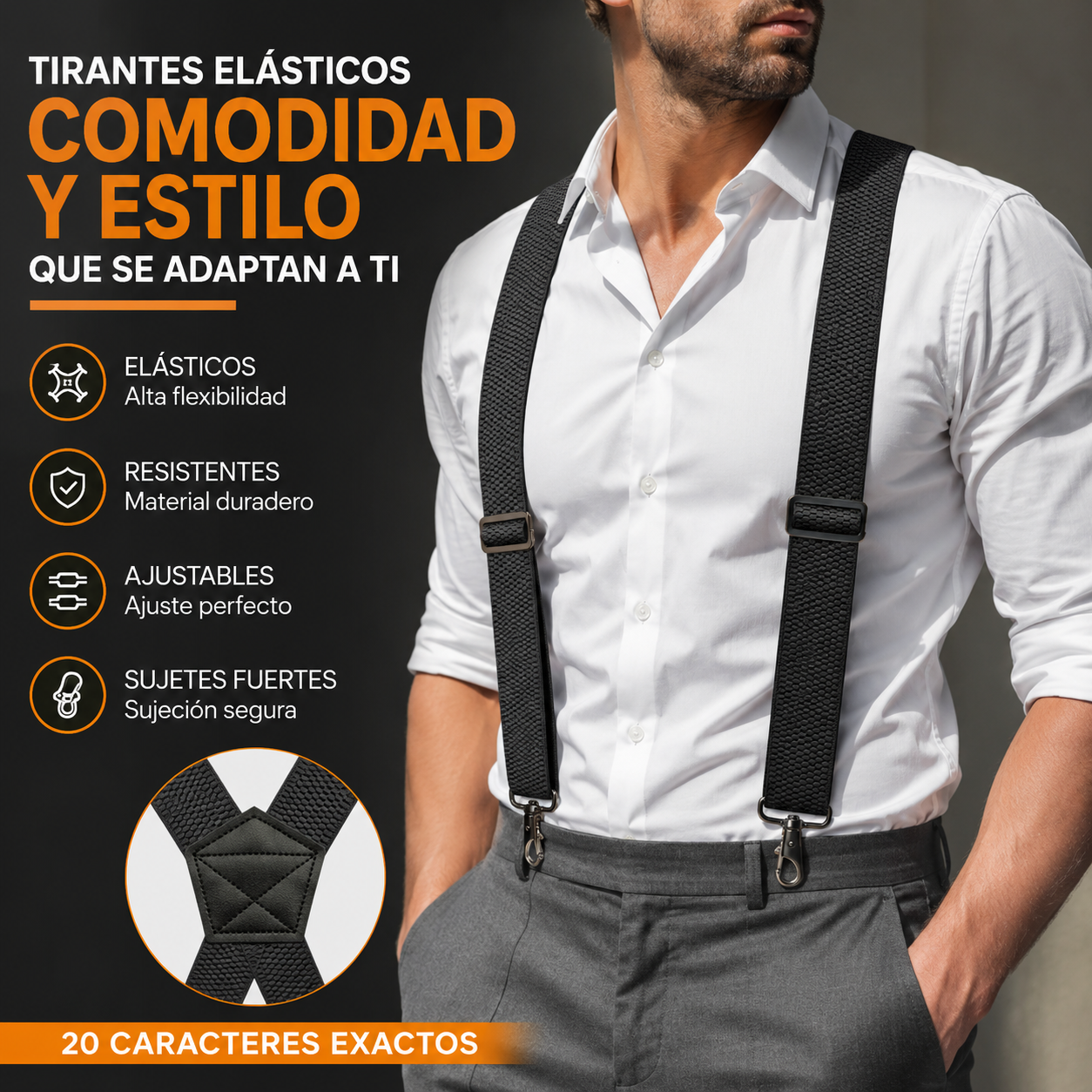 📢📢¡50% DE DESCUENTO! 🧷Corsés de hombre con espalda cruzada y clips🧷