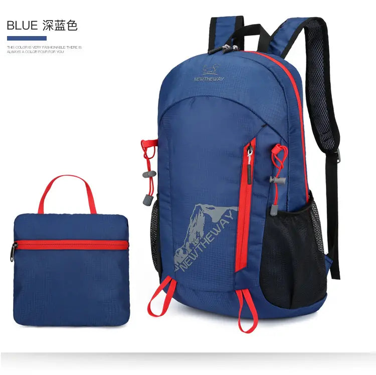 🏆 ¡Precio especial de último día! 🎒 Mochila plegable impermeable para acampar