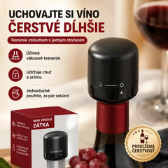 🔥4 kusy⏰🔥Časovo obmedzená ponuka! 🍾Vákuové zátky na fľaše vína🥳🍴