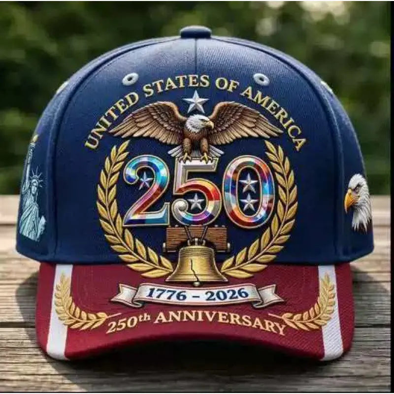 🧢💯Gorra de edición limitada del 250 aniversario