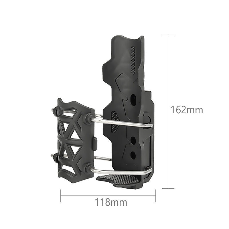🚴🏍️💧 Portabidón Universal Ajustable para Bicicleta y Motocicleta – Giro 360° y Súper Resistente 🔥49% OFF