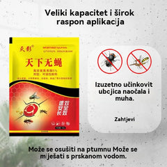 🦟【3 vrećica】❤️Posebno dizajnirano za ubijanje komaraca i muha na farmama, jedno pakiranje ubija buhe/skakavce/žohare/muhe/komarce!