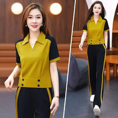 🏆【Tops + Pantalones】Traje deportivo casual de primavera y otoño 2025, nueva moda