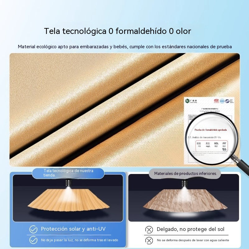 🔥【Juego de 4 piezas】🚗✨Cortina parasol con riel deslizante para ventana de coche y aislamiento térmico