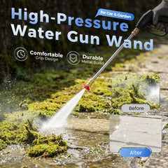 🚗 Pistola de lavado de coches de alta presión, herramienta de limpieza para el hogar y el jardín, pistola de agua a alta presión